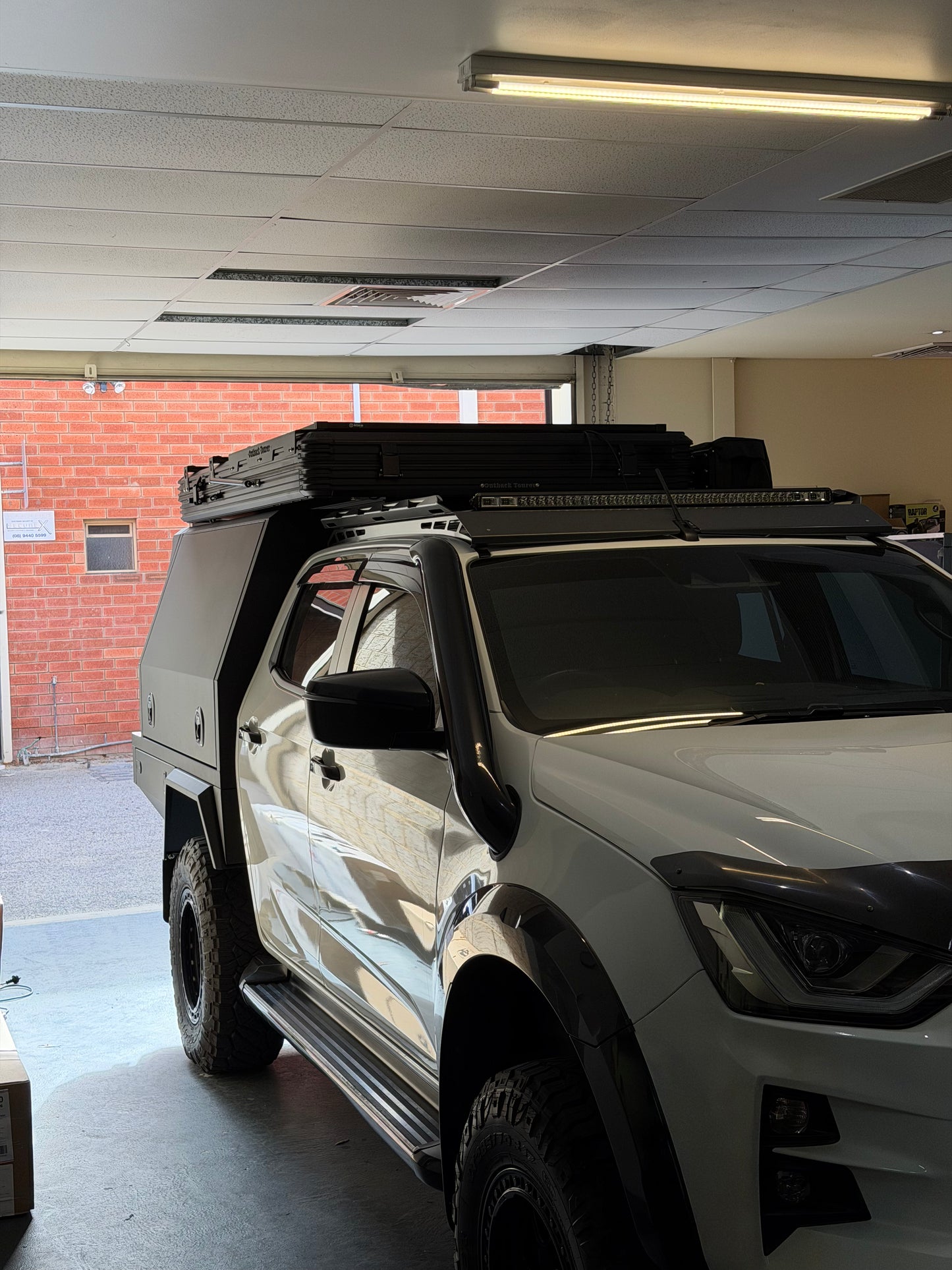 Dual Cab Chassis Mount Touring Canopy