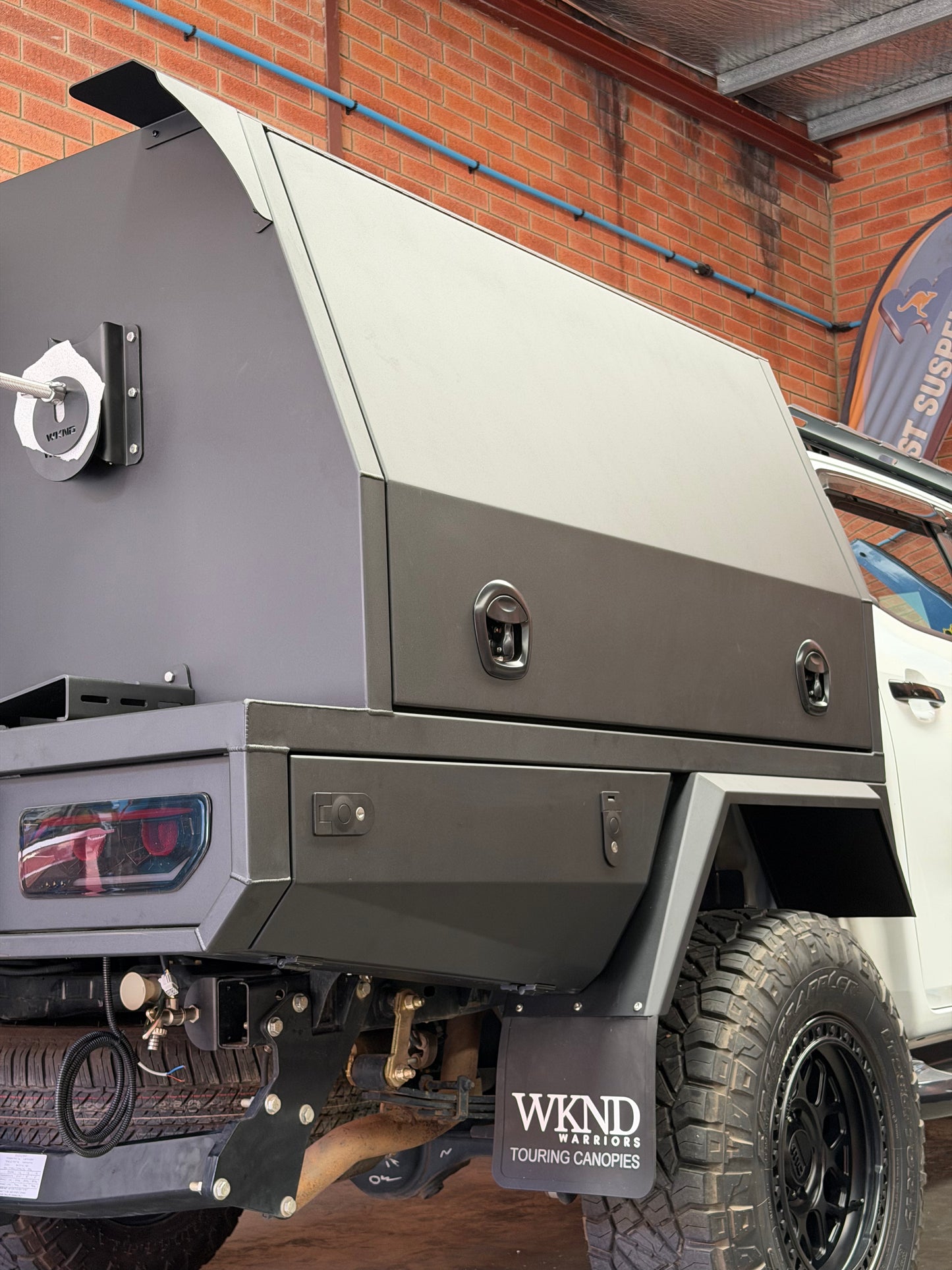 Dual Cab Chassis Mount Touring Canopy
