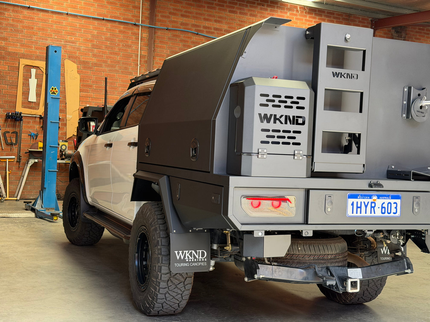 Dual Cab Chassis Mount Touring Canopy