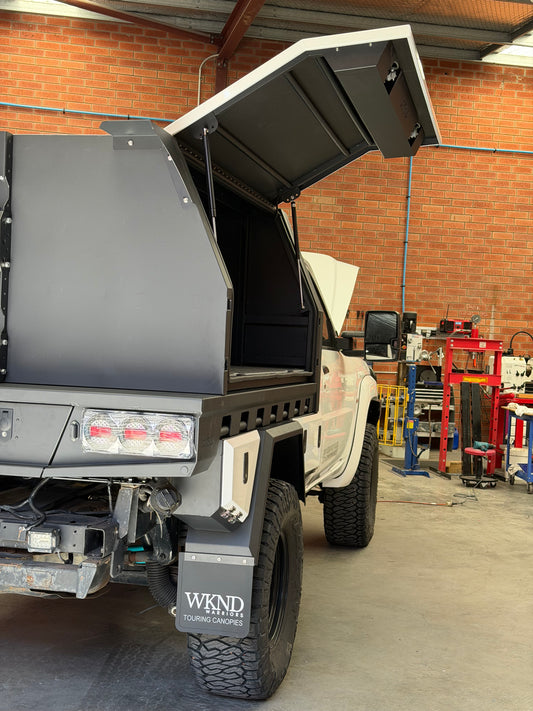 Gu Patrol Single Cab Jack off Canopy